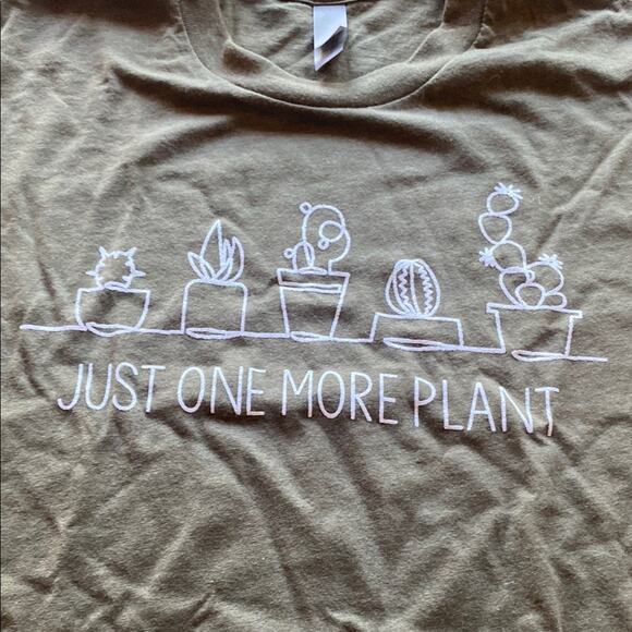 Next Level Apparel Tops - 🔥 SALE!!  Next Level Apparel Olive Green Graphic T-Shirt